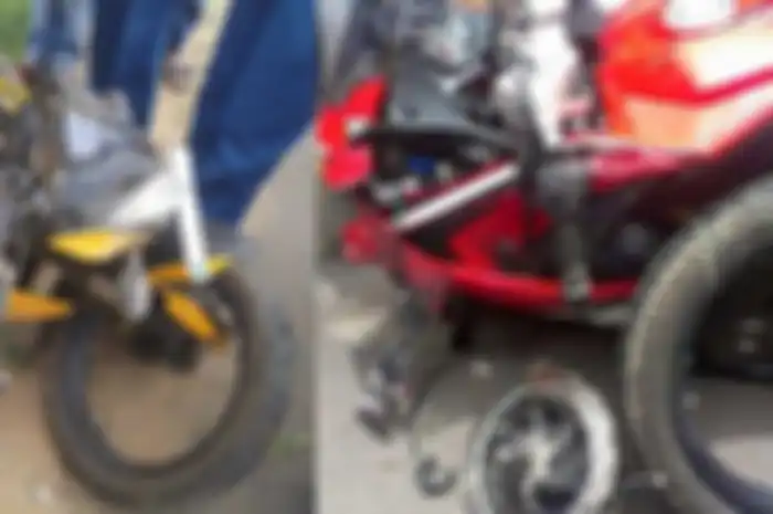 Awas! Pelek Bajaj Pulsar patah saat mengerem. Kejadian ini sedang marak terjadi di India tempat motor ini berasal. Beberapa kasus mengerikan ini terjadi pada Bajaj Pulsar RS200 dan Pulsar 200 NS.