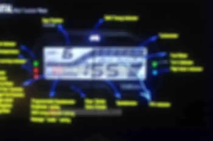 Hari ini (23/1) Yamaha All New YZF-R15 resmi dilaunching. Launching R15 Facelift, dilaksanakan di Sentul International Circuit (SIC), Bogor, Jawa Barat. Nah salah satu yang keren Yamaha All New R15 ada di spidometer. Spidometer Yamaha