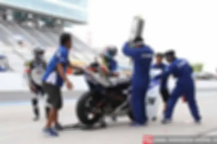 Empat pembalap Yamaha Indonesia cari irama di latihan resmi Suzuka 4 Hours Endurance Race yang berlangsung hari ini (24/7).