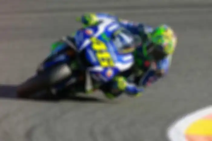 Rider tim Movistar Yamaha, Valentino Rossi sementara unggul di tes pra musim MotoGP Valencia  2016 sore ini 15/11). Valentino Rossi