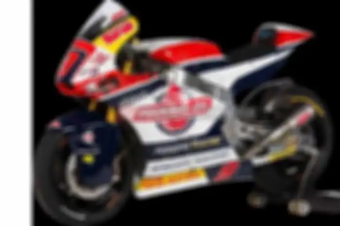 Ada yang menarik dari livery motor milik Jorge Navarro yang turun bersama tim Gresini Racing Moto2 nih bro.