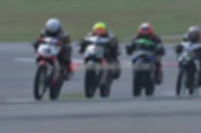 Sayang beribu sayang.. Pembalap Wahyu Aji finish posisi kedua race dua Underbone 130 cc ARRC India (2/10). Seri 5 Asia Road Racing Championship (ARRC) digelar di Buddh