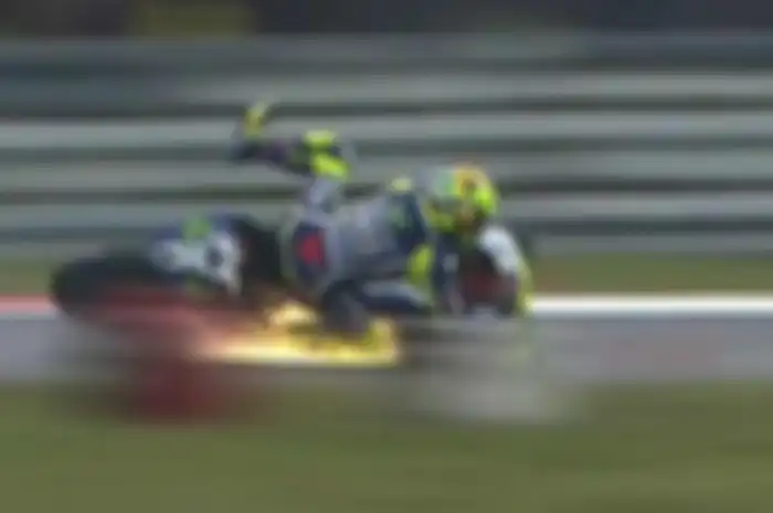 Data Telemetri Penyebab Valentino Rossi Jatuh Di MotoGP Assen