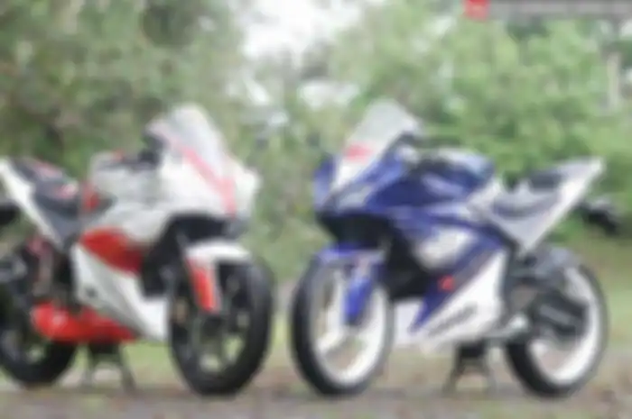 Modifikasi Duo Yamaha V-ixion Lightning 2013 Cilacap, Kompak Tampil Dengan Bodi Singset