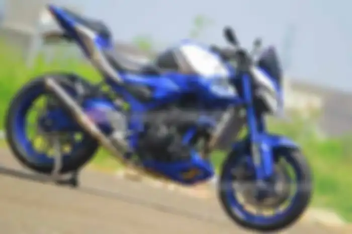 Bukan cuma kaki-kaki yang jadi andalan  Rudy Gunawan, owner Berkat Motor yang bermarkas di Ciledug, Tangerang pada Yamaha MT25 tunggangannya.