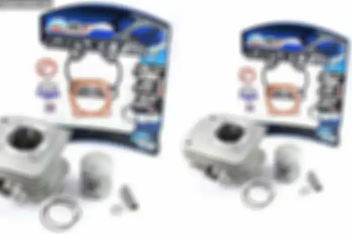 Pemilik Yamaha Force 1, F1Z dan F1Z-R, bisa jajal blok silinder keluaran Faito. Sudah bore up karena blok silinder disumpal seher diameter 56 mm. Naik 4 mm dari standarnya yang 52 mm. Kontan kapasitas silinder naik jadi 128 cc atau digenapkan jadi 13
