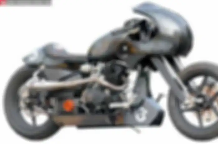 Ceritanya, Siswo Winoto dari workshop Wins Paddock (WP) Purwokerto, Jawa Tengah, garap kuda besi asal Amerika ini buat mengikuti ajang Kustomfest 2014 baru lalu. Konsep desain yang disasar adalah bentuk klasik dengan half fairing dengan Cleveland Pur