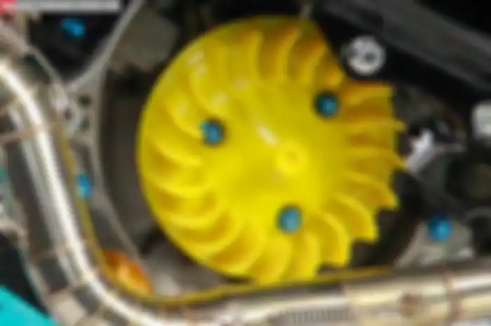 Jangan pernah kepikiran kalau ganti kipas magnet di skubek, enggak akan pengaruh ke mesin. Kipas magnet sembarang ganti mesin jebol.