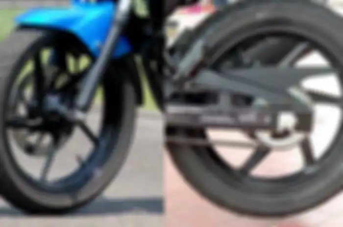 Tak sedikit dari bikers penyuka tampilan modif atau yang gemar turing melakukan penggantian lebar ban. Karet bundar dibikin lebih lebar lagi. Rasanya, ini jadi salah satu nilai jual di Byson. Karena kuda besi ini sudah memiliki ban labar. Untuk depan