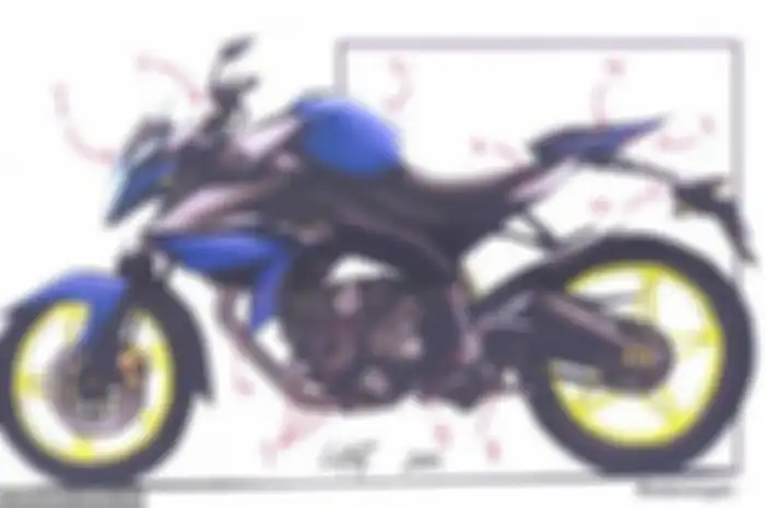 Luthfi  adalah desainer detail! Saat menyimak bentukan V-ixion, ia lantas berimajinasi melahirkan desain baru yang dinamainya Liger Edition. Perhatikan nomor yang dia tulis di sketsa yang dikirim langsung ke MOTOR Plus.