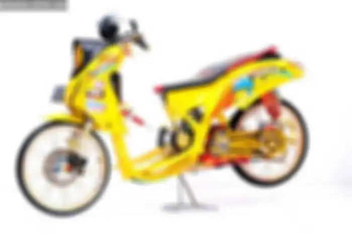 Aliran modifikasi bergaya street racing menjadi salah satu buruan para penunggang matic. Selain terlihat bersih dengan bodi yang minim, karakter sporty ikut mengental di motor bergaya ini.
