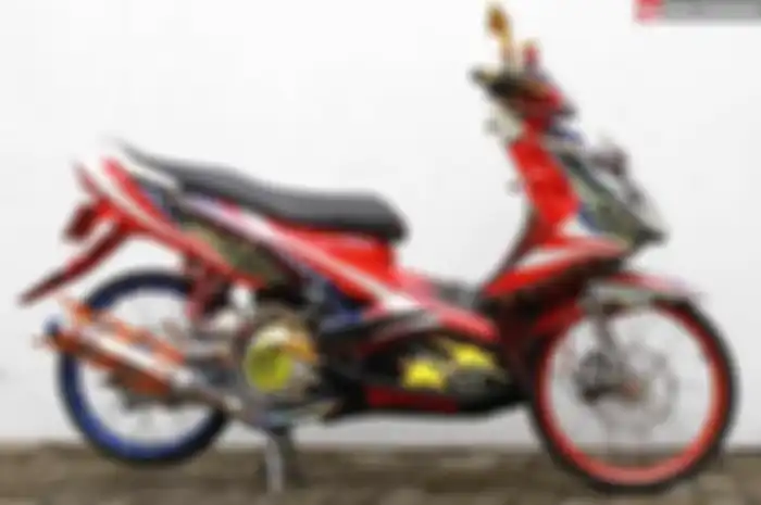 Modifikasi Yamaha Nouvo Z 2007 Jakarta, Persembahan Spesial Untuk Sang Bintang