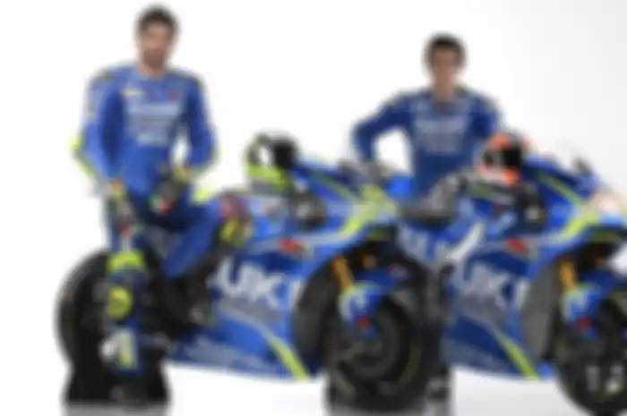 Pembalap tim Ecstar Suzuki MotoGP Alex Rins dan Andrea Iannone fokus ke aerodinamis. Aerodinamis di motor MotoGP kini begitu vital setelah dilarangnya winglet tahun ini.