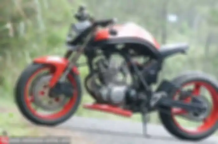 Modifikasi : Suzuki Thunder 250 2000 Ciamis, Ini Dia Bukti Eksistensi Motor Langka