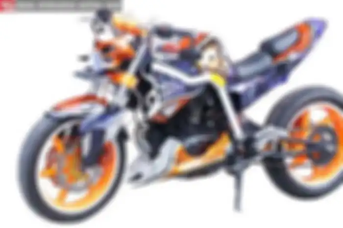 Waduh...! Seperti ini jika pacuan bergaya street fighter tetap diberi nuansa racing looks. Tampilan enggak hanya sanggar, tetapi berbau unsur sporty. Itu yang terlihat di Suzuki Thunder 125 ini.