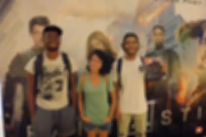 Dekat sehabis nonton Fantastic Four bareng HAI