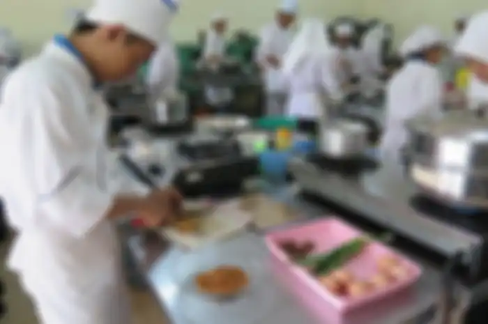 Jurusan Tata Boga SMKN 30 Jakarta. Foto oleh: Kiram