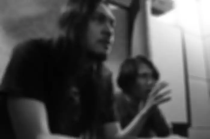 Proses sesi rekaman drum Deadsquad untuk album Tyranation