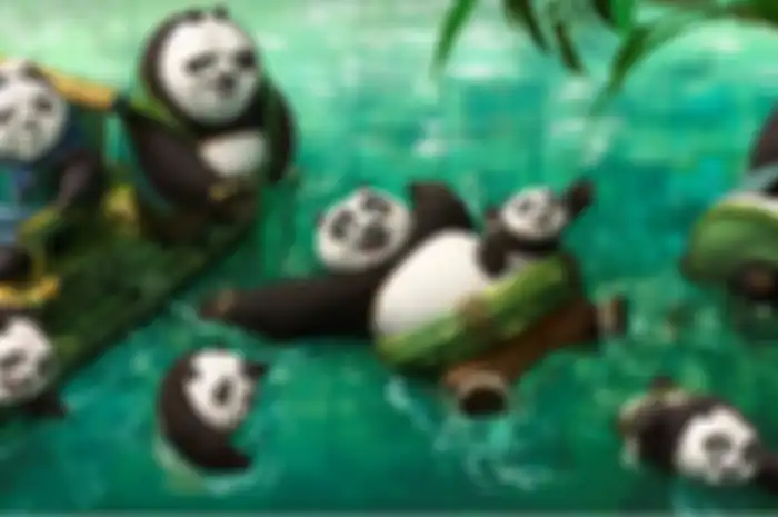 Reunian panda-panda