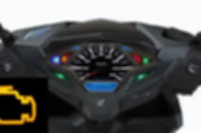 Panel indikator di speedometer