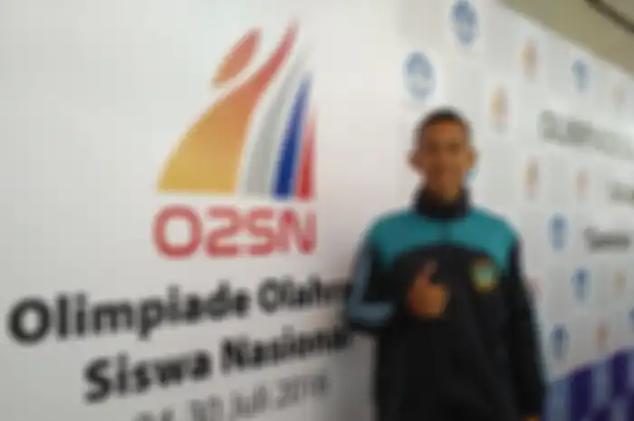 Andre Wiraguna peraih medali emas lompat jauh di O2SN dari SMAN 2 kisaran