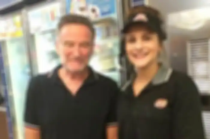 Foto terakhir mendiang Robin Williams bersama salah satu fansnya