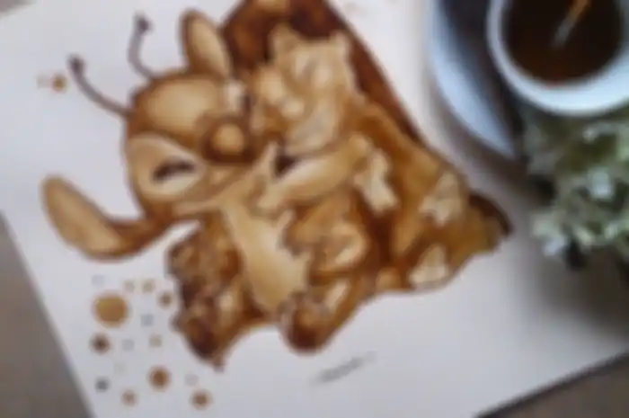3 Seniman Ini Bikin Lukisan Dari Kopi Atau Ampas Kopi. Hasilnya Keren Banget, Euy!