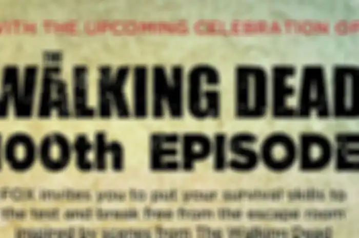 Walking Dead Escape Rooms