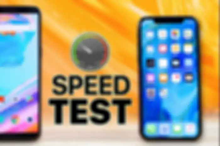 iPhone x kalah cepat dibanding oneplus 5T