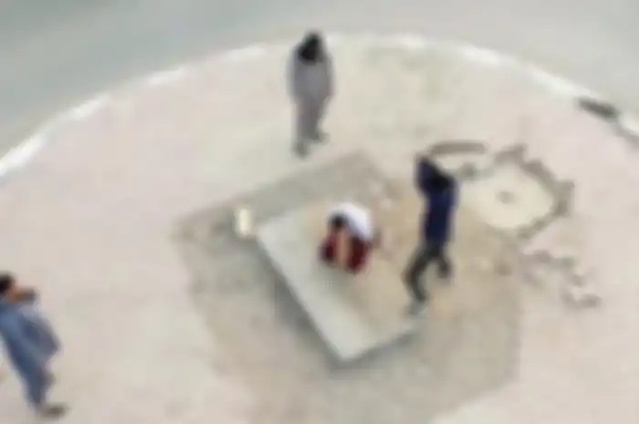 Foto-foto mengerikan yang tertangkap drone