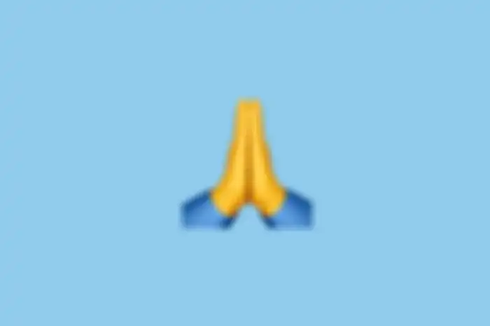 Folded Hand Emoji