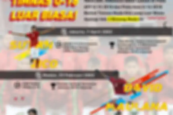 Infografis Timnas U-16 