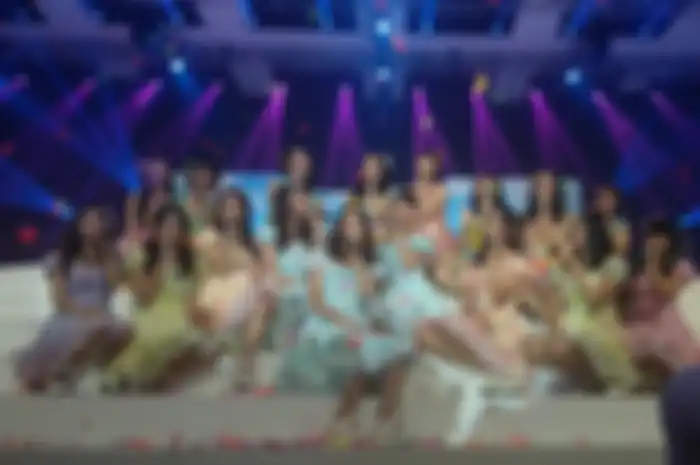 Para mantan member JKT48 saat di konser kelulusan Melody.