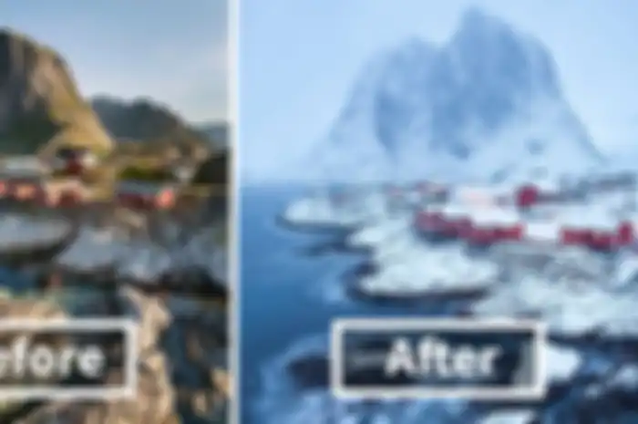 Before After