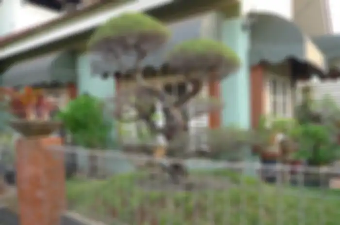 Fasad Rumah Bergaya Kafe