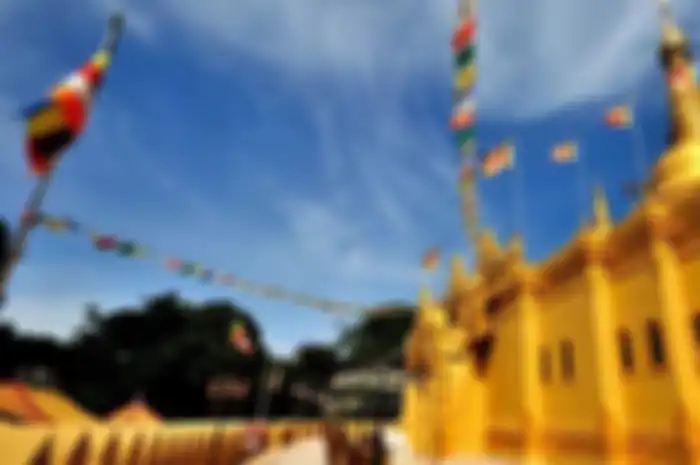 Pagoda Terbesar di Indonesia Ada di Taman Alam Lumbini
