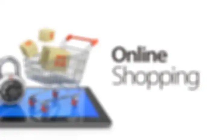 Berbelanja online.