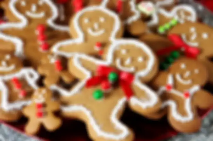Kue jahe berbentuk pria ini biasanya selalu jadi hidangan Natal