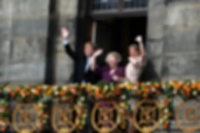Saat penobatan Raja Willem-Alexander