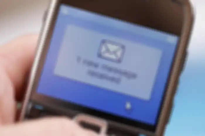 Ilustrasi SMS.