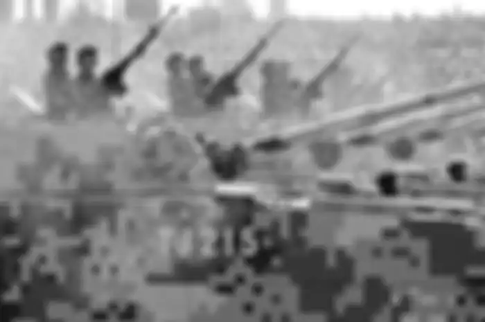Tentara Pembebasan Rakyat Cina (PLA) di Beijing, Tiongkok, 3 September 2015