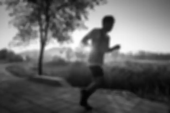Early In The Morning Sports Jogging Hard Work