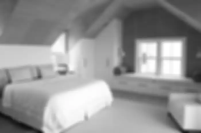 kamar tidur di loteng