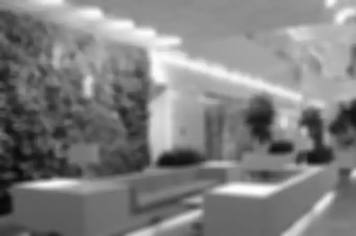 Konsep taman vertikal bisa disesuaikan dengan gaya keseluruhan rumah. 