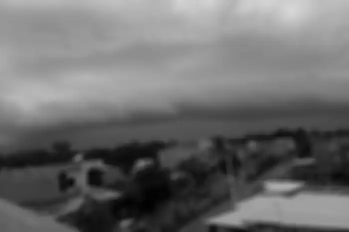 Awan 'gelombang tsunami' kembali muncul di langit Kota Makassar