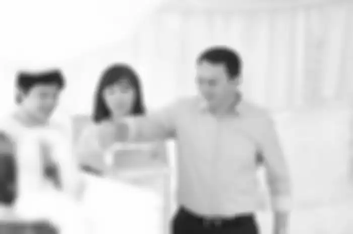 Ahok saat masih bersama Veronica Tan dan juga putra mereka, Nicholas Sean Purnama