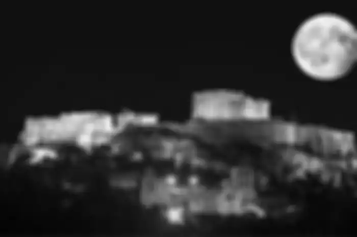 Ilustrasi supermoon