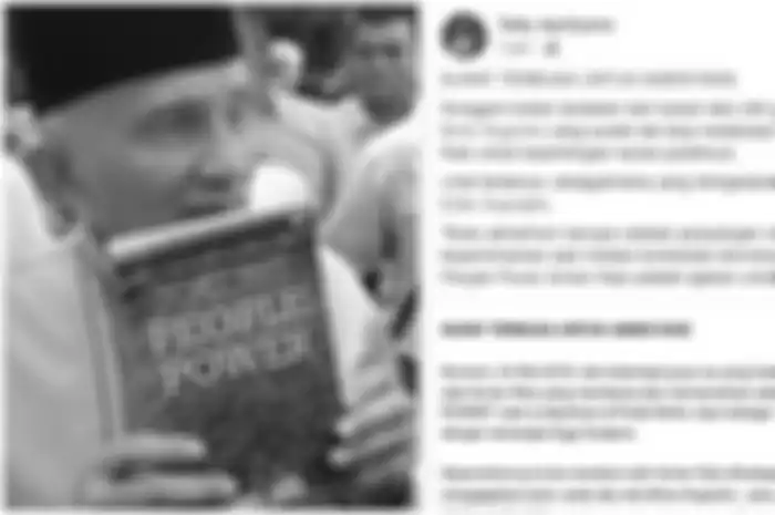 Surat terbuka keluarga Bimo Nugroho penulis buku "Jokowi People Power" 