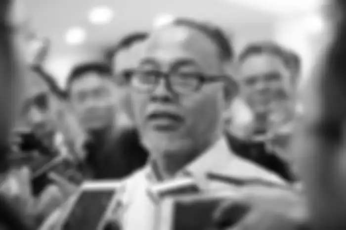 Bambang Widjojanto, saat ditemui di gedung MK, Jakarta Pusat, Senin (10/6/2019)