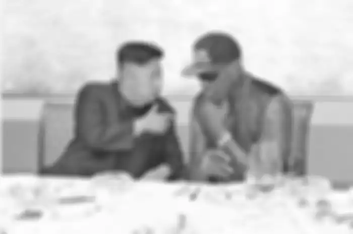 Kim Jong Un sangat mencintai basket dan menjalin pertemanan dengan Dennis Rodman